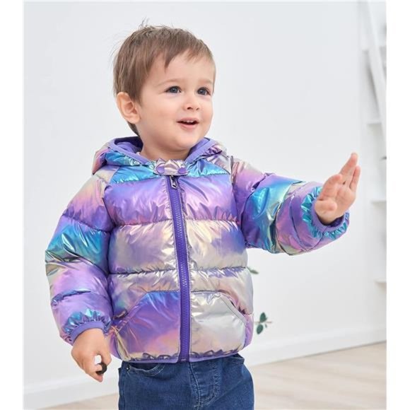 Unisex Winter Coats for Kids - Gift for Baby Boys Girls Jacket - Picture 4 of 6
